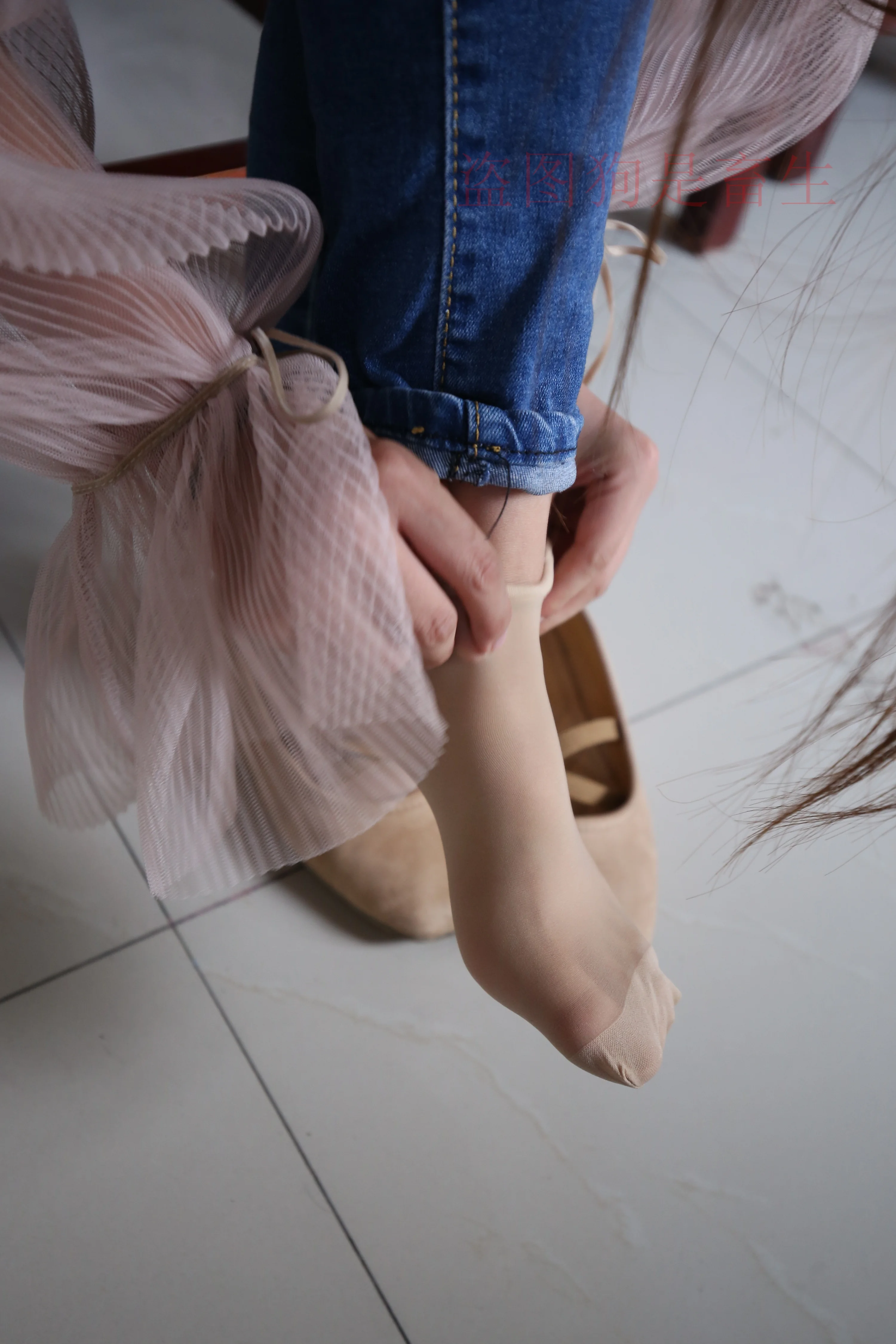 大西瓜爱牙膏·电梯短丝-2