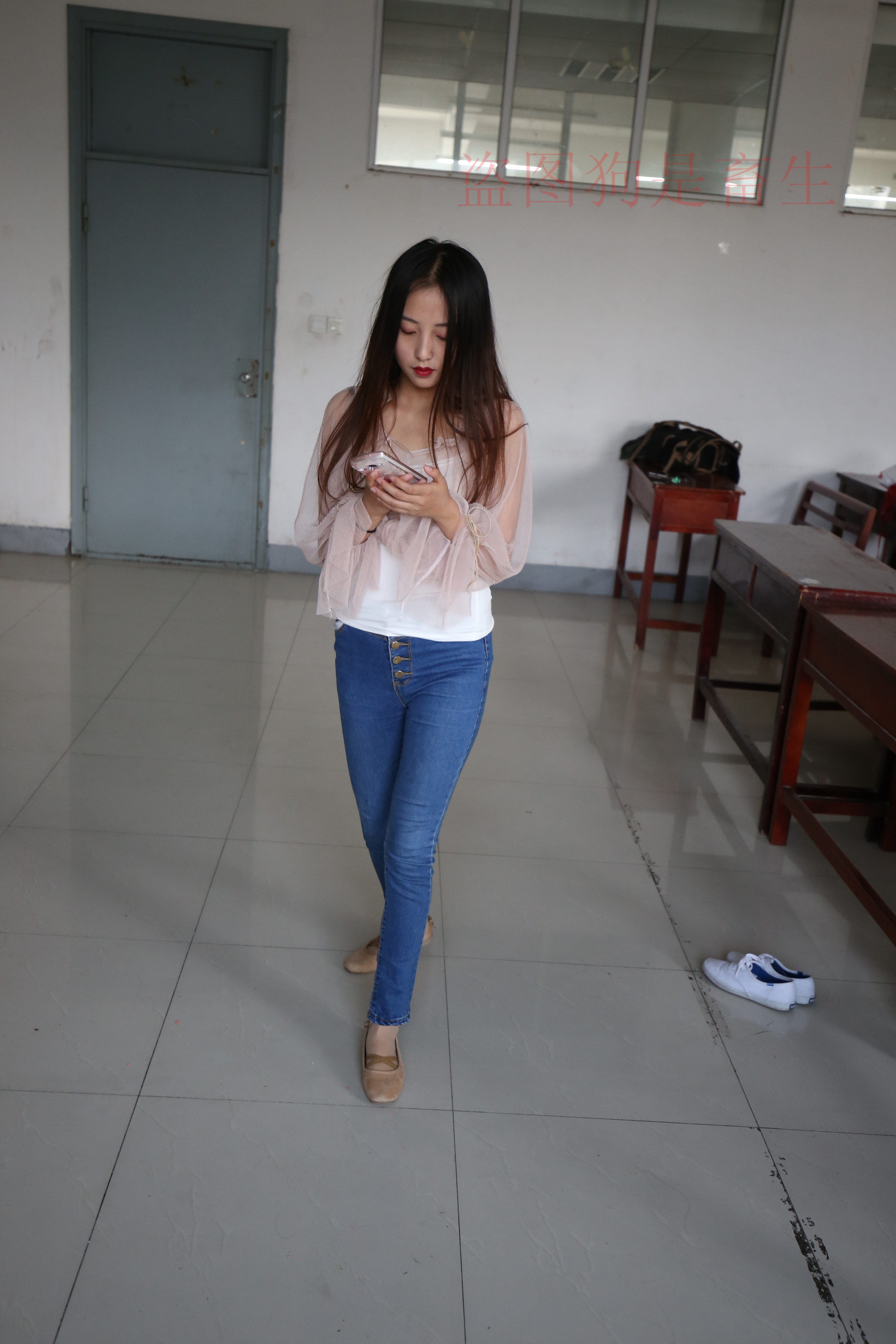 大西瓜爱牙膏·电梯短丝-4