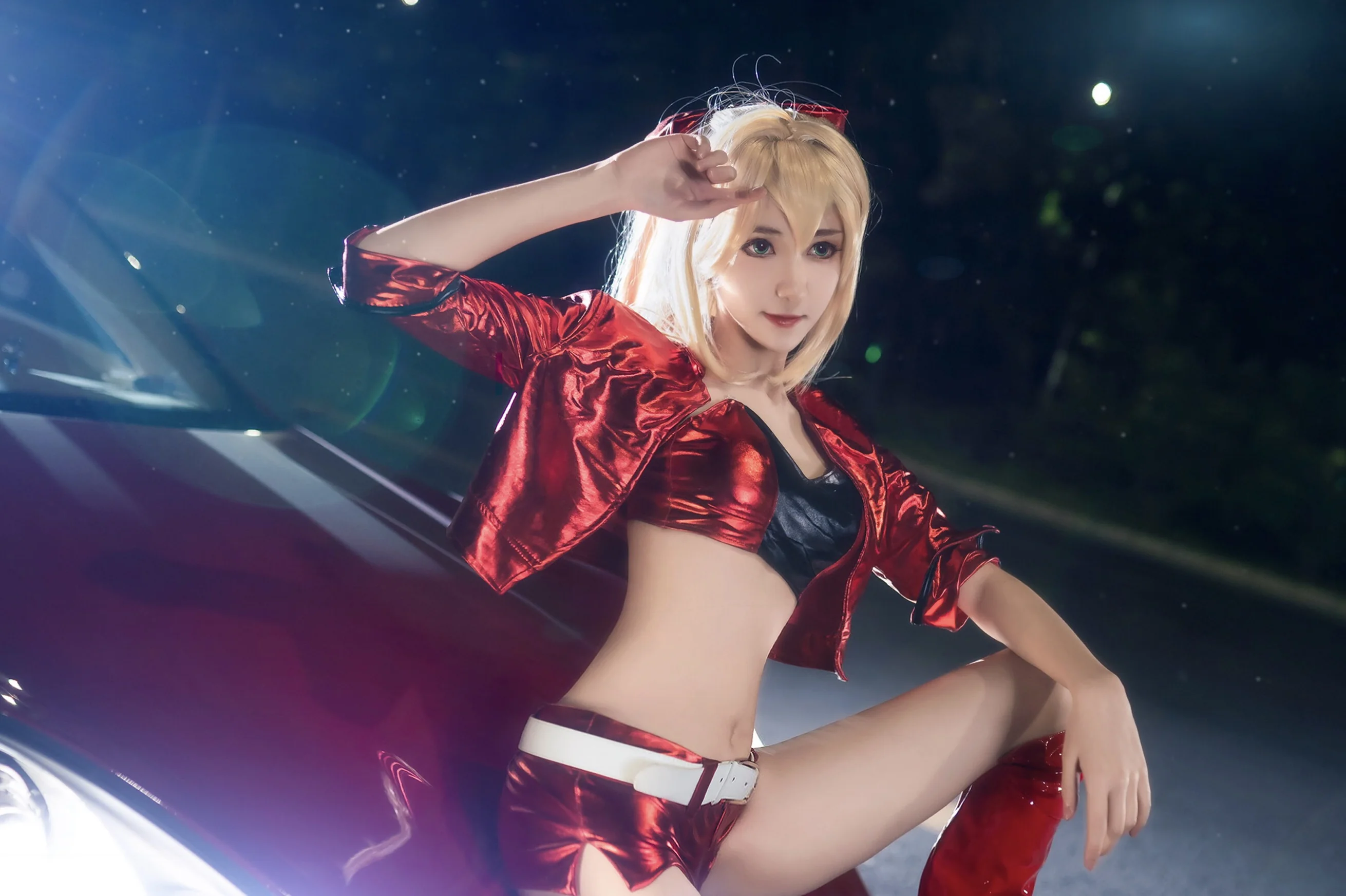 南桃Momoko-尼禄赛车娘