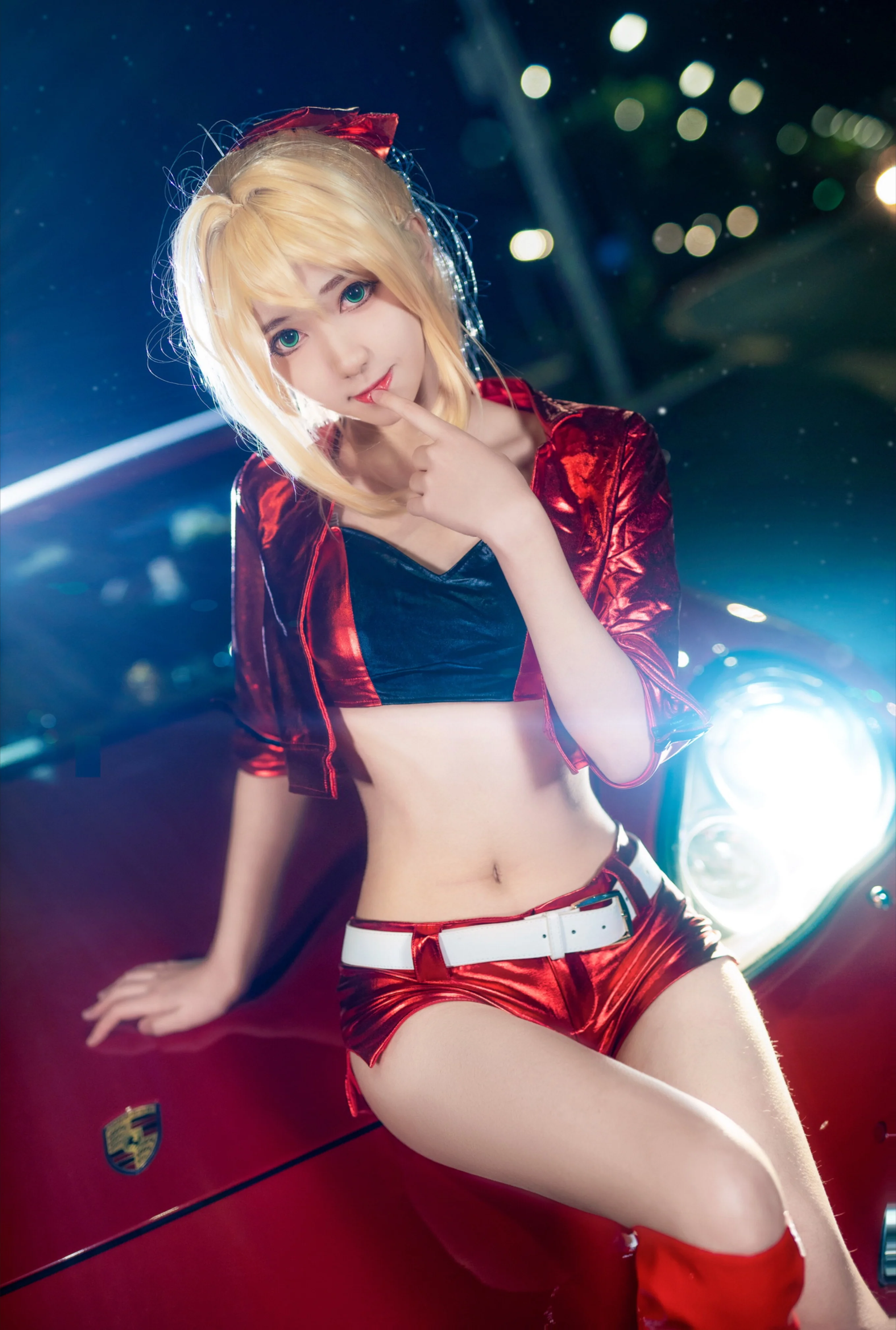 南桃Momoko-尼禄赛车娘-3