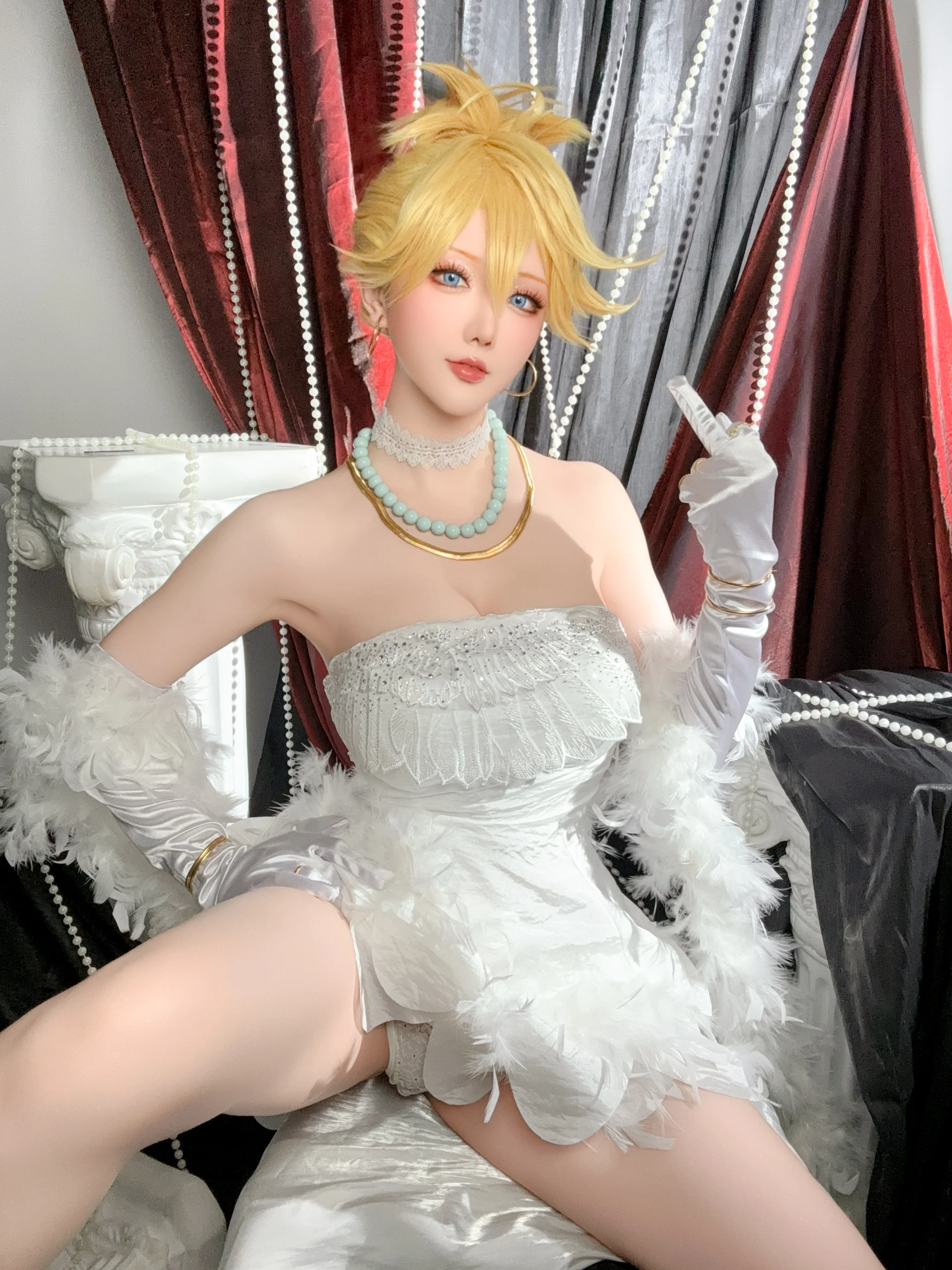 星之迟迟·吊带袜天使+潘迪礼服-2